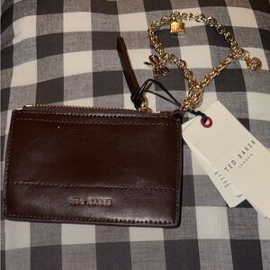 Ted Baker Brown Sutton Charm Wallet